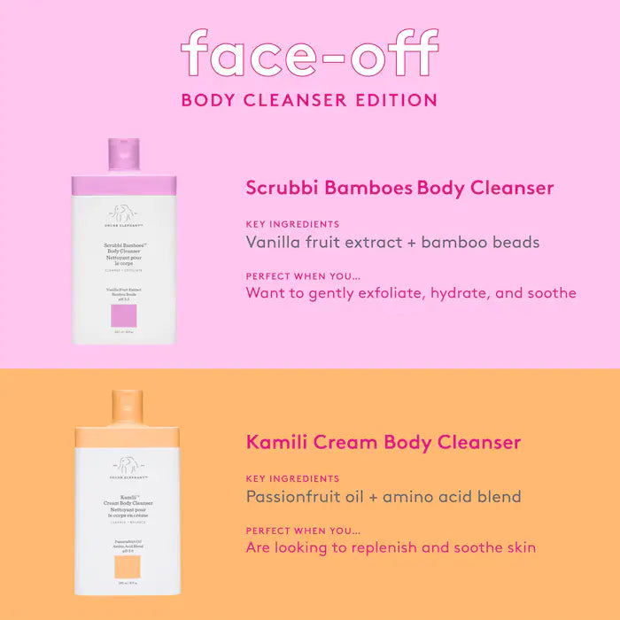 Drunk Elephant Scrubbi Bamboes Body Cleanser