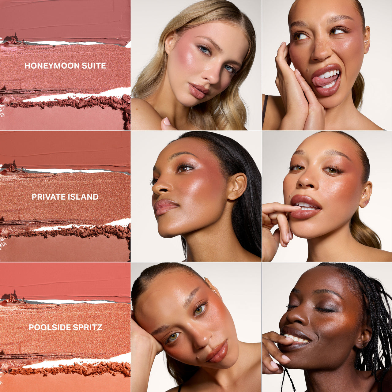 Morphe Cheek Thrills Multi-Finish Face Trio