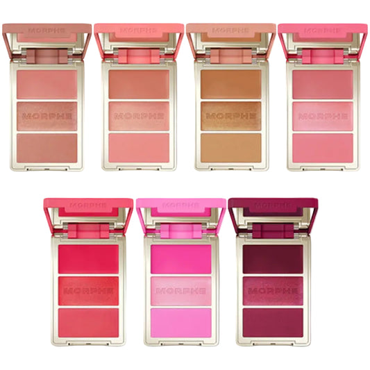Morphe Cheek Thrills Multi-Finish Face Trio
