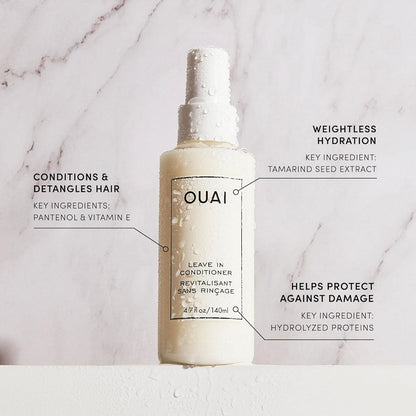 OUAI Detangling and Frizz Fighting Leave In Conditioner