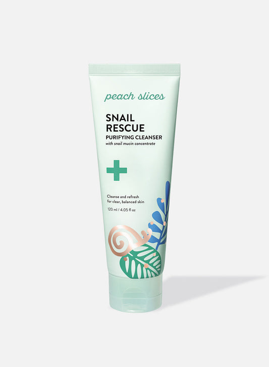 Peach & Lily Peach Slices Snail Rescue Purifying Cleanser