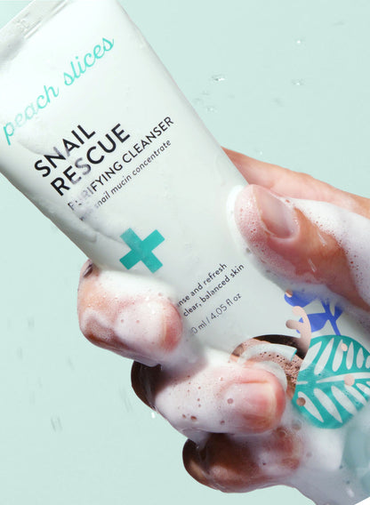 Peach & Lily Peach Slices Snail Rescue Purifying Cleanser