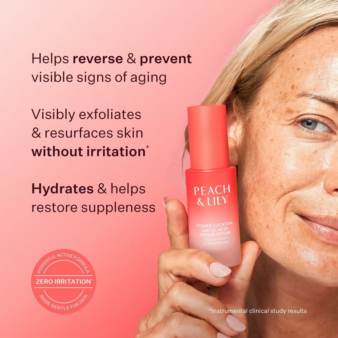 Peach & Lily Power Cocktail Lactic Acid Repair Serum