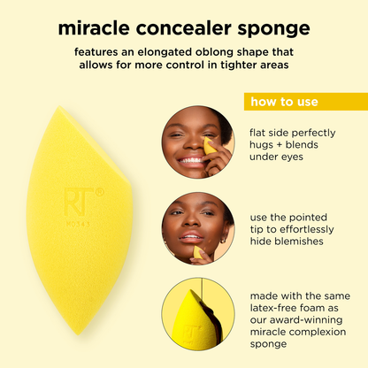 Real Techniques Miracle Complexion Sponge + Concealer Sponge Duo