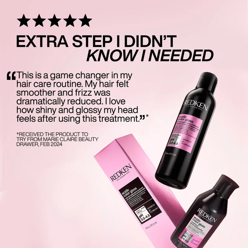 Redken Acidic Color Gloss Activated Glass Gloss Hair Treatment for Glass-Like Shine