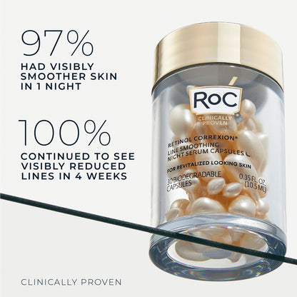 RoC Retinol Correxion Line Smoothing Night Serum Capsules