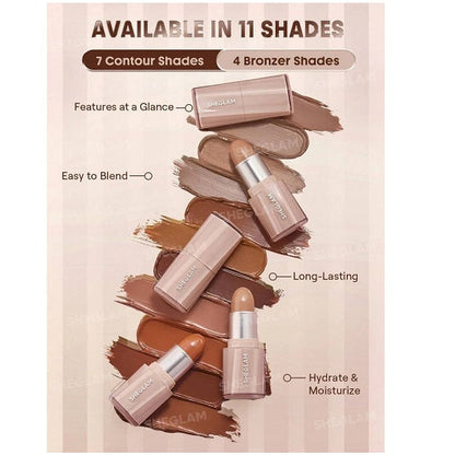 SHEGLAM Buttery Buff Contour & Bronzer Stick