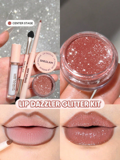 SHEGLAM Lip Dazzler Glitter Kit