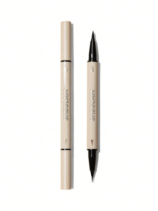 SHEGLAM Multi-Tasker Line & Detail Eyeliner Pen – Black