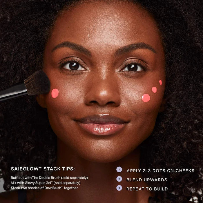Saie Beauty Dew Blush Liquid Cream Blush