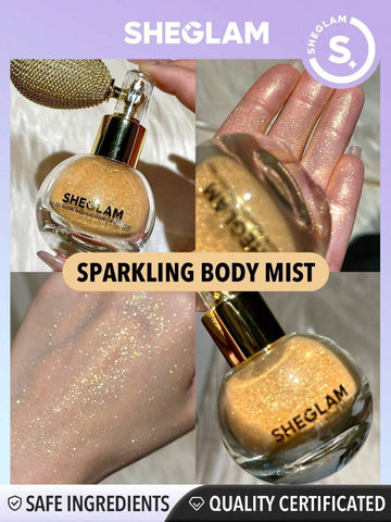 Sheglam Go Go Glow Highlighting Body Mist Shimmer Spray