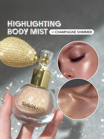 Sheglam Go Go Glow Highlighting Body Mist Shimmer Spray