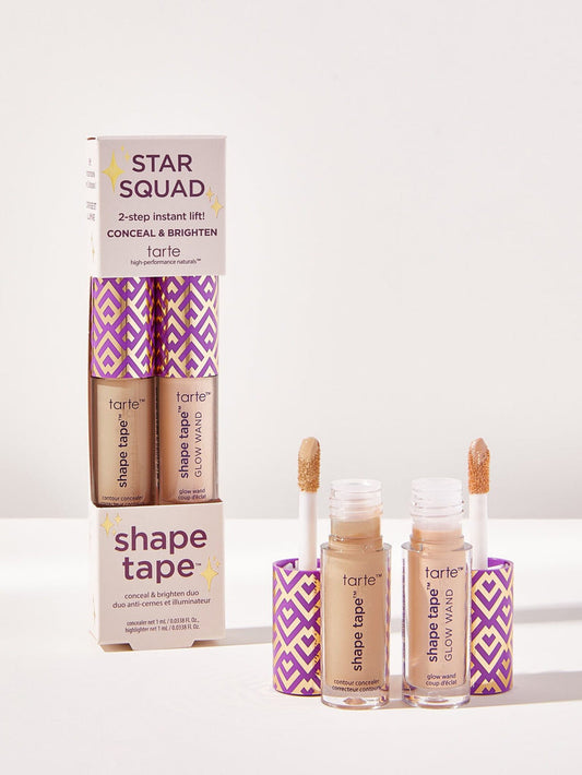 Tarte Shape Tape Star Squad 2-Step Instant Lift Concealer & Brightening Duo