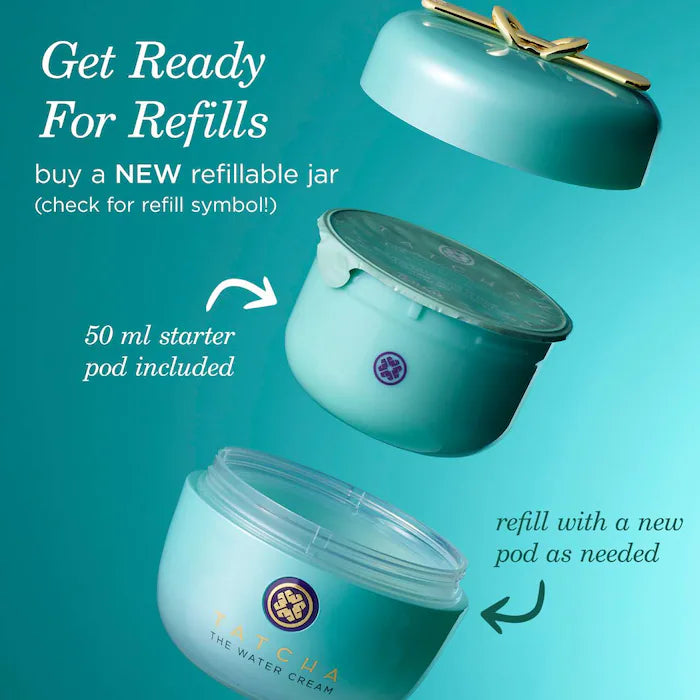 Tatcha The Water Cream – Lightweight Pore-Refining Moisturizer