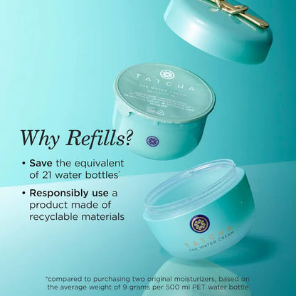 Tatcha The Water Cream – Lightweight Pore-Refining Moisturizer