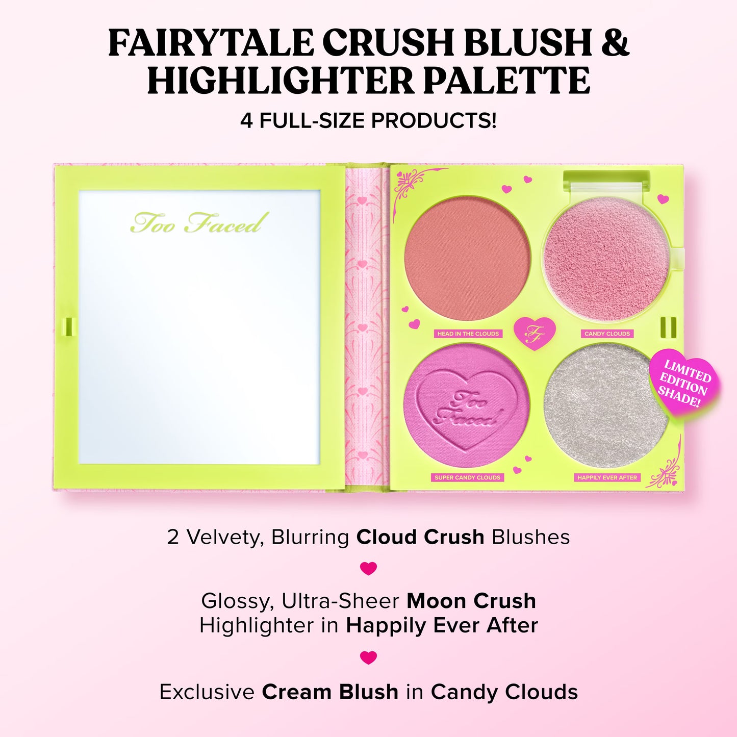 Too Faced Fairytale Crush: Blush & Highlighter Set