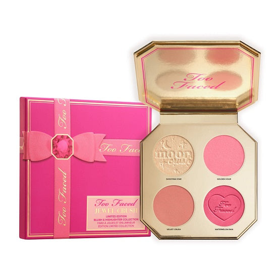 Two Faced Jewel Crush Blush & Highlighter Face Palette