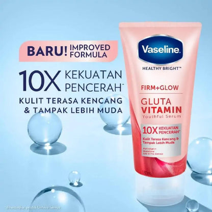 Vaseline Healthy Bright Firm + Glow Gluta Vitamin Youthful Serum