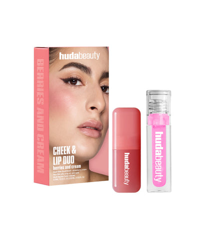 Huda Beauty Cheek & Lip Duo – Berries And Cream