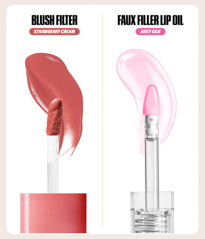 Huda Beauty Cheek & Lip Duo – Berries And Cream