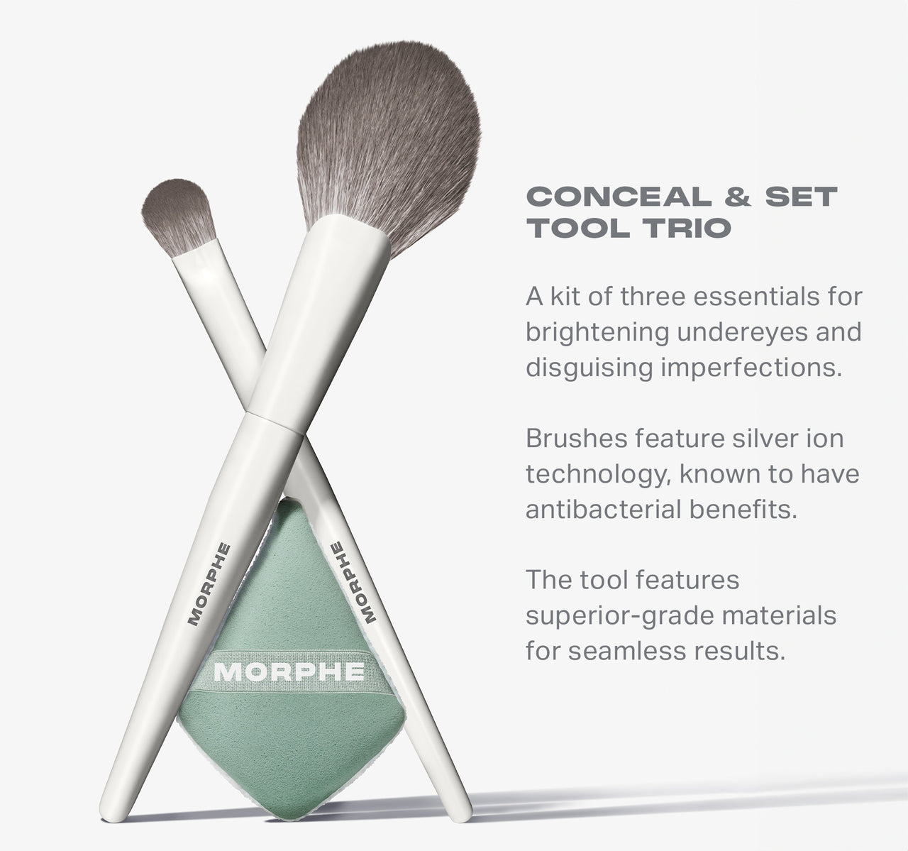 Morphe Conceal & Set Tool Trio set