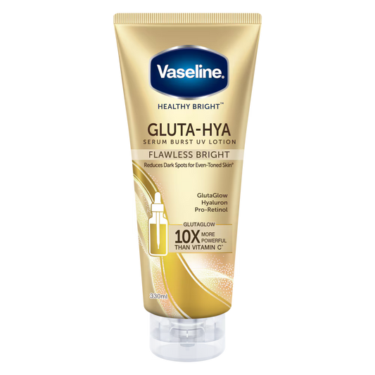 Vaseline Healthy Bright Gluta-Hya Serum Burst Lotion Flawless Bright