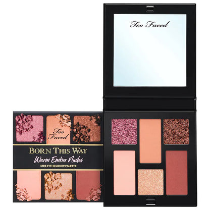 Too Faced – Born This Way Natural Nudes Mini Eye Shadow Palette – Warm Smolder Nudes