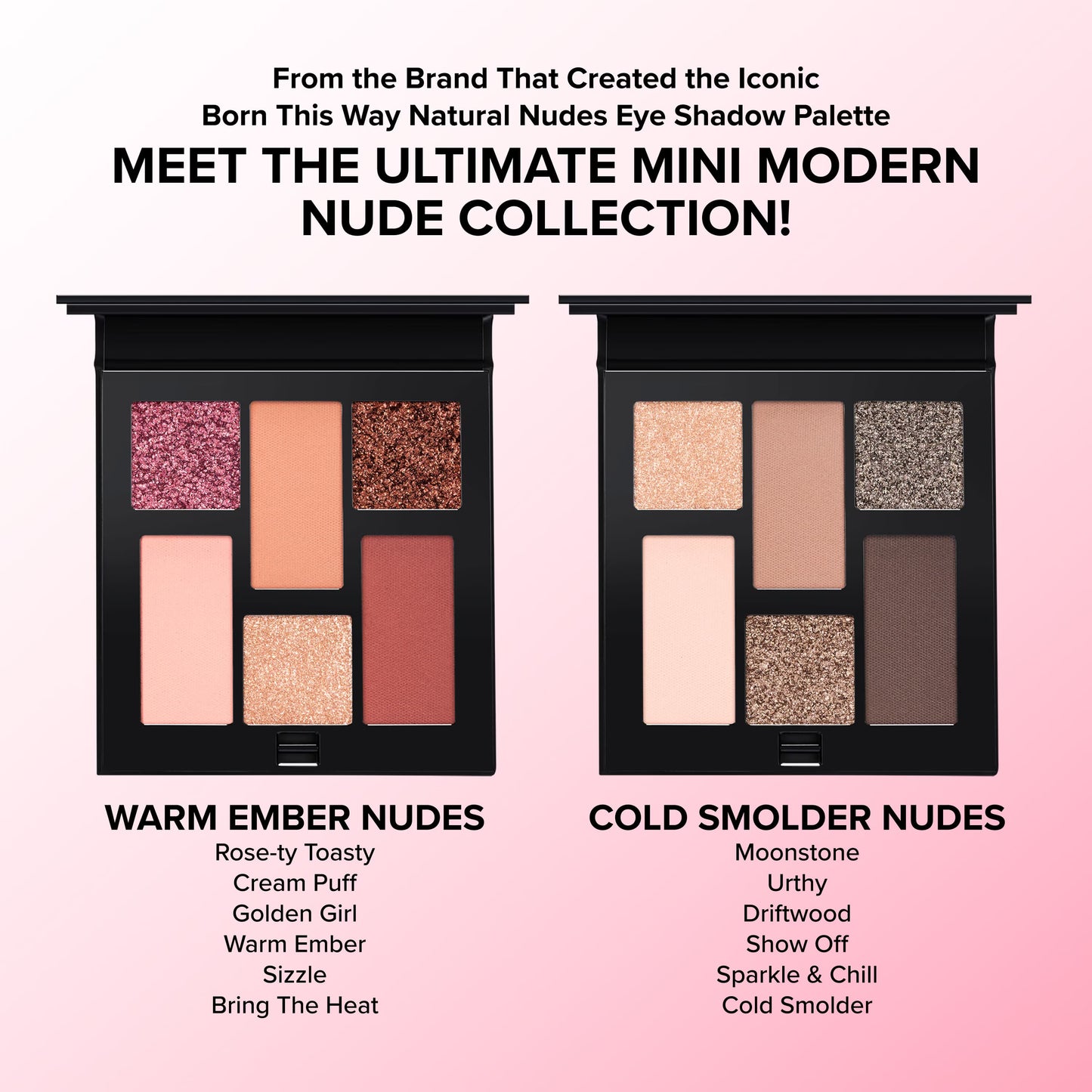 Too Faced Born This Way Mini Eyeshadow Palette – Cold Smolder Nudes
