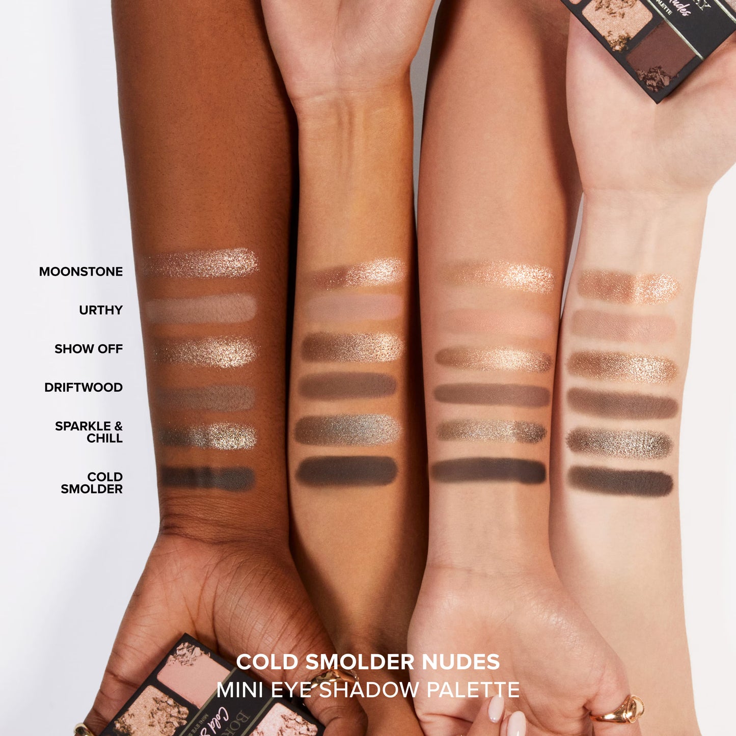 Too Faced Born This Way Mini Eyeshadow Palette – Cold Smolder Nudes