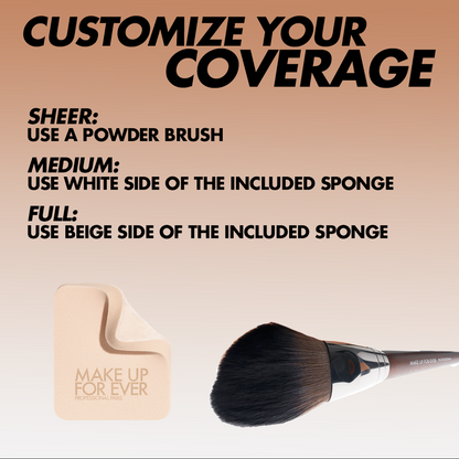 Make Up Forever Professional Paris HD Skin Matte Velvet Powder Foundation