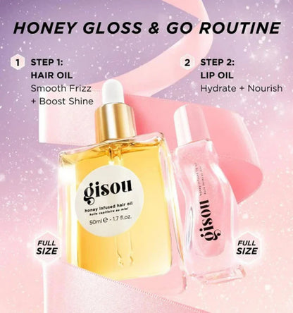 Gisou Honey Gloss Hydration Heroes Hair Value Set