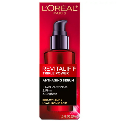 Loreal Paris | Revitalift Triple Power | Anti Aging Serum | Pro-Xylane + Hylauronic Acid