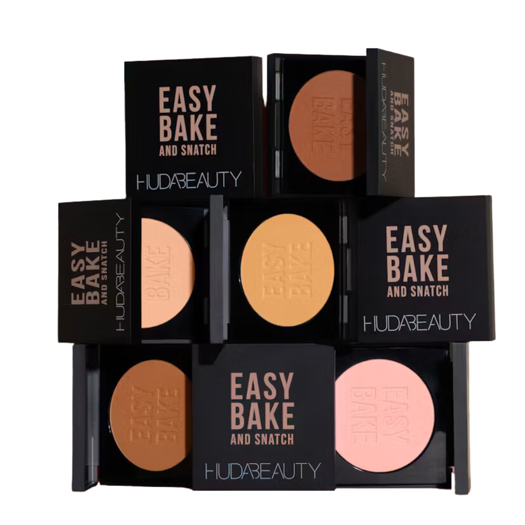 Huda Beauty | Easy Bake and Snatch Pressed Talc-Free Brightening and Setting Powder
