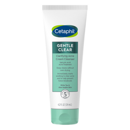 Cetaphil | Gentle Clear | Clarifying Acne Cream Cleanser | Salicylic Acid Acne Treatment