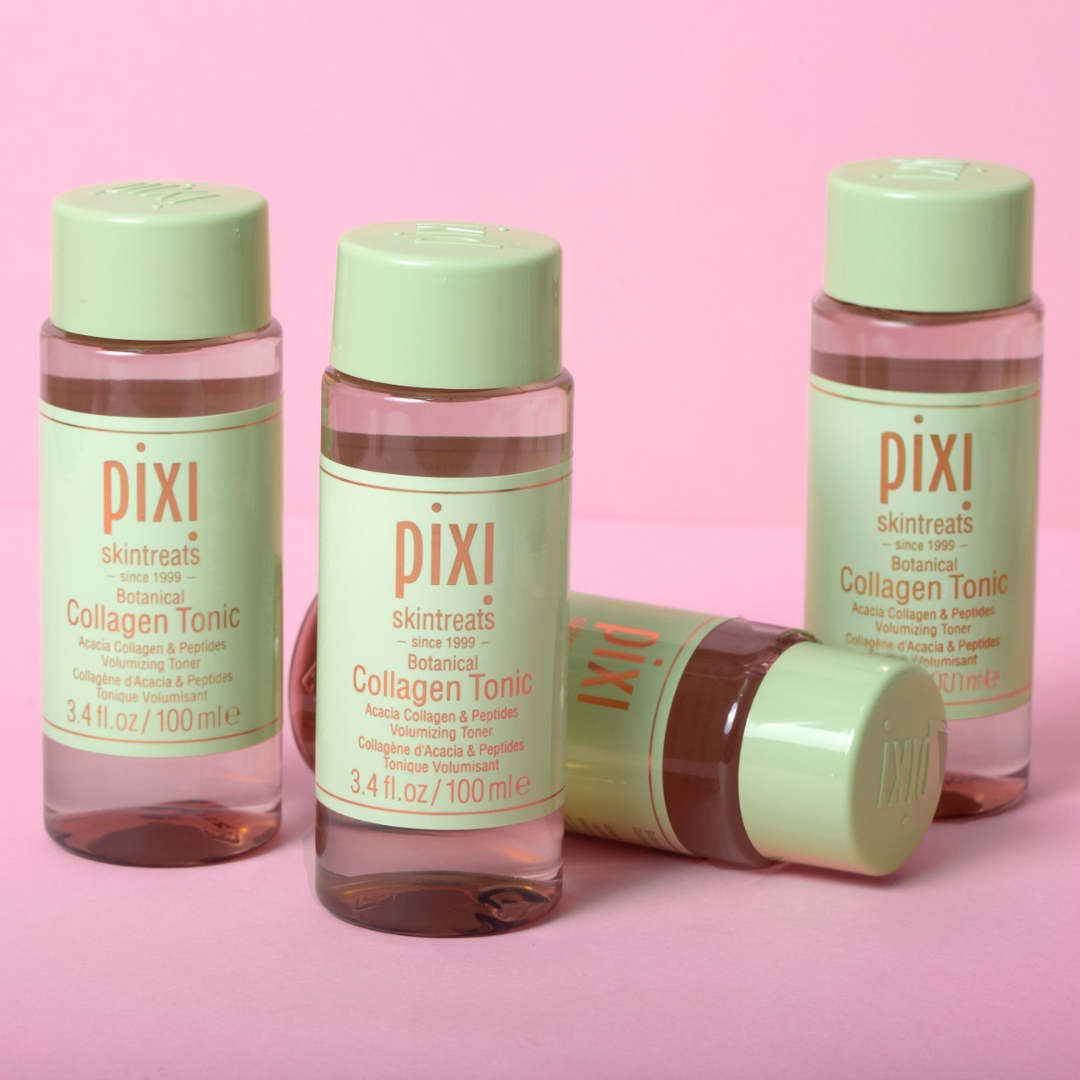 Pixi Skintreats Botanical Collagen Tonic Acacia Collagen and Peptides Volumizing Toner
