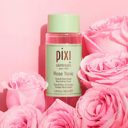 Pixi Skintreats Rose Tonic | Rose and Elderflower Nourishing Toner