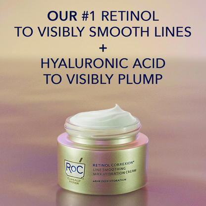 ROC | RETINOL CORREXION® Line Smoothing Max Hydration Cream