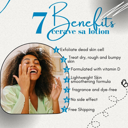 CeraVe SA Lotion for Rough and Bumpy Skin | Skin Smoothing