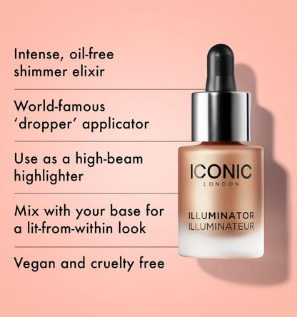 ICONIC LONDON Illuminator | Liquid Highlighting Drops for a Radiant Glow