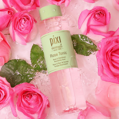 Pixi Skintreats Rose Tonic | Rose and Elderflower Nourishing Toner