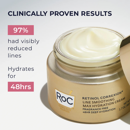 ROC | RETINOL CORREXION® Line Smoothing Max Hydration Cream