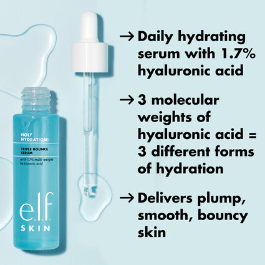 e.l.f. | Holy Hydration! Triple Boumce Serum