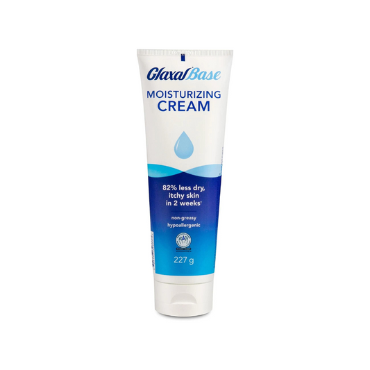 Glaxal Base Moisturizing Cream for Itchy, Dry Skin, Hypoallergenic & Paraben-Free, 227g