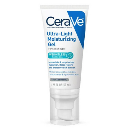 Cera Ve | Ultra Light Moisturizing Gel | Weightless | Feel On Skin | Fast Absorbing