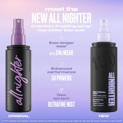 Urban Decay-All Nighter Natural Finish Makeup Setting Spray 30ml