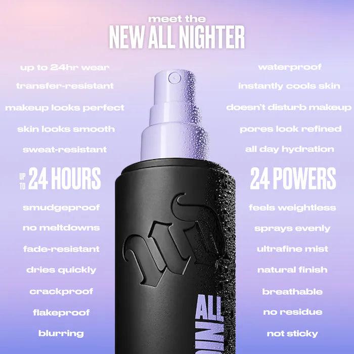 Urban Decay-All Nighter Natural Finish Makeup Setting Spray 30ml