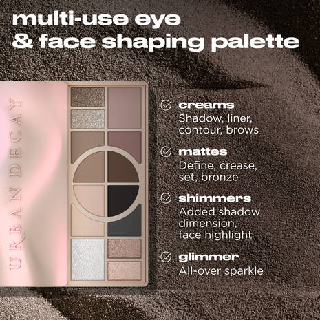 Urban Decay Naked Shaped Multi-Tasking Eye & Face Palette Cool