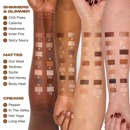Urban Decay Naked Shaped Multi-Tasking Eyeshadow Palette Warm