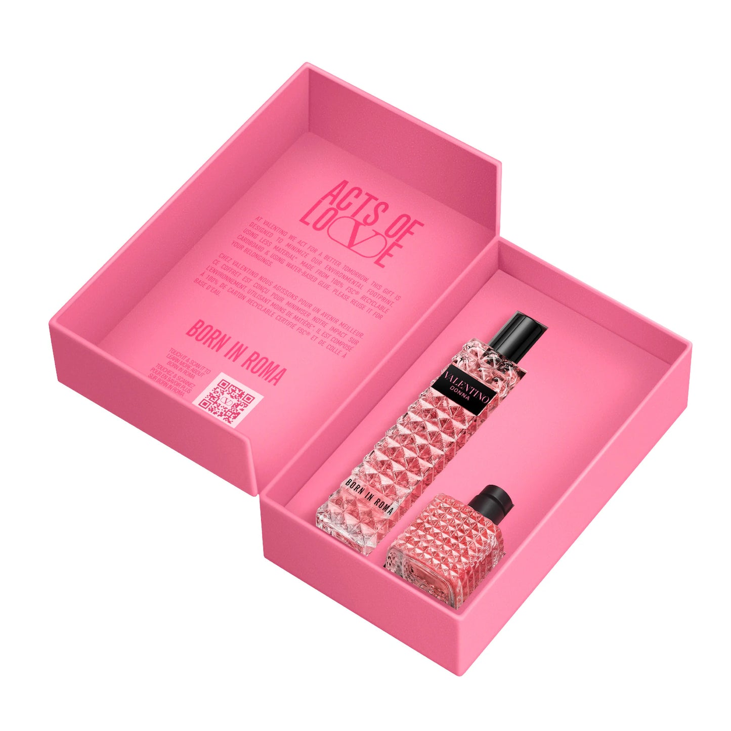 Valentino Donna Born in Roma “Acts Of Love” Perfume Set