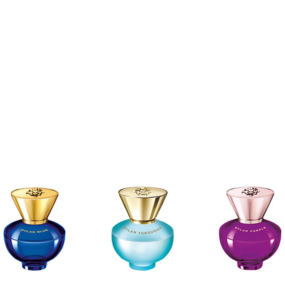 Versace Women’s Mini Dylan Trio Fragrance Set (3 x 5ml)